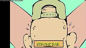 Играю в старую эротическую аниме-игру, геймплей 18+