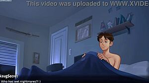 Hot Stepmom Caught Sucking Monster Cock Under The Table.