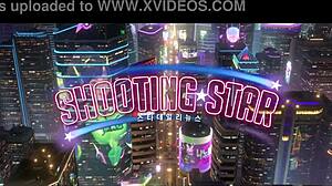 I feel so excited watching Overwatch music clip with Widow D.Va Tracer hentai compilation