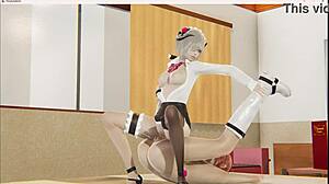 Rita Rossweisse Fucked Twice With Creampie!