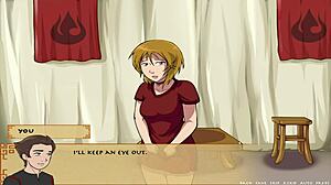 Four Elements Trainer Explores Slave Route in Avatar Parody with BDSM Animations Part 22