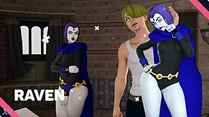 sanji embarks on a fantasy toon adventure with nami robin raven bulma and jessica in parody worlds
