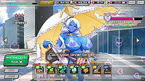 Blue Skin Woman In Costume Loses Virginity To Monster Cock In Sf Girls Gacha Hentai Ep 8