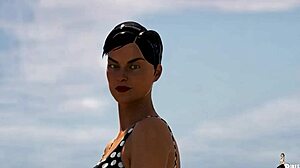 Curvy Milf Takes BBC On Beach