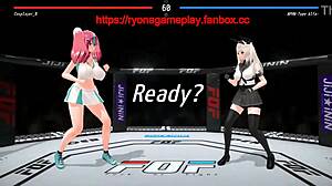 大奶妹在本子游戏里操男人