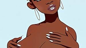 laine boobs toon big tits black ebony hentai natural tits