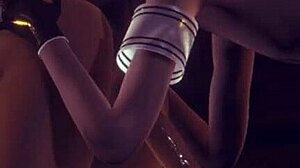 Fox sucks boy's cock then licks his ass in furry yaoi anime action