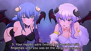 Succubus binaural asmr anime p3 with masturbation and handjob! 😈