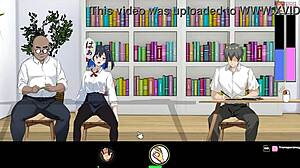 In this new NTR hentai game, learn erotic lessons with anime characters