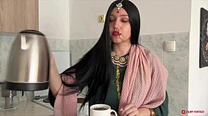 the desi housewife craves hot burning sex in this fantasy