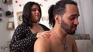 i tricked my husband into having a threesome with my bff and me, naty delgado and the vegas in missionary brunette neighbors riding ffm big ass thick chubby blowjob