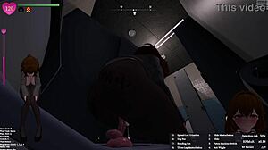 Hentai game 3d secrets of exposure japan office lady masturbates outdoors