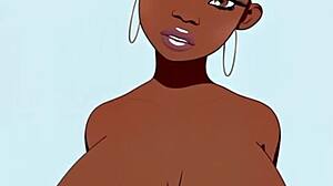 laine boobs toon big tits black ebony hentai natural tits
