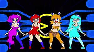 Minus8 Pac-Man Ghost Girls Animation