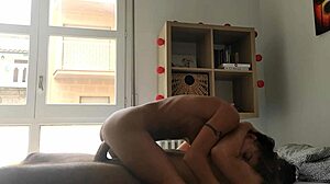 Intense Passion in Amateur Cowgirl Ride on Bed