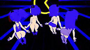 Minus8 Pac-Man Ghost Girls Animation