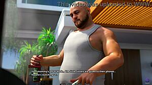 milf housewife talks to neighbor's stepson