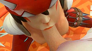 Kiriko says, Watch my Overwatch blowjob compilation!