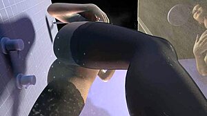 standing fuck a hot asian girl in the shower