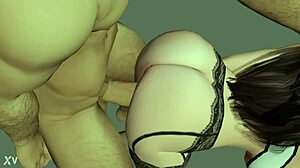 Feel the passion in this Sims 4 doggystyle animation