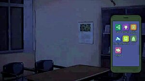 Femdom hentai game discovered.