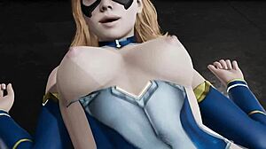 sex with batgirl in 3d porn