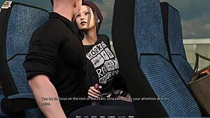 i got a handjob from hot emo girl on public bus in taboo university 58