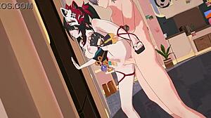 is sparkle from honkai star rail getting fucked in this 3d hentai animation?