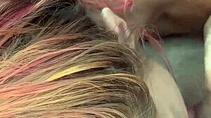 real hooker in car letting guy cum in mouth then sucking it off