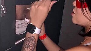 I dragged a guy to the cabin and sucked until I got milk in my mouth.