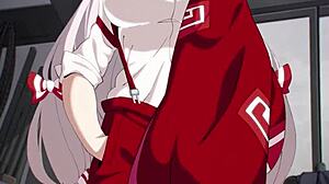 Hentai Footjob Animation