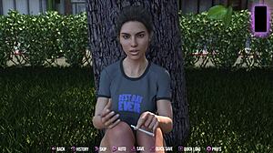 Saving The Busty Redhead In College Kings 2, She Sucks Juicy Cum From Big White Cock