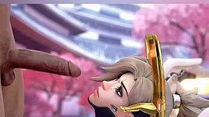 Overwatch Cumshot Compilation