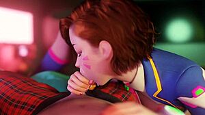 Overwatch Cumshot Compilation