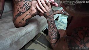 hot inked brazilian big ass rough fucked