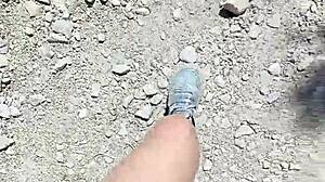 Ready for hike challenge to get pussy pounded by stranger