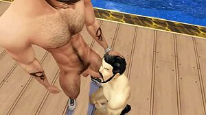 Hunky Sims 4 Couple Pounds Ass By Pool And Bed All Night!