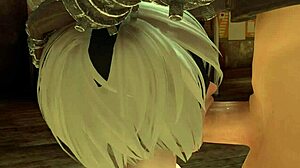 B2 from Nier Automata Engages in Intense Sucking and Fucking with Final Fantasy Claude Hentai Characters in 3D Porn Camshot