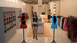 Shy Girl Craves Rough Bukkake With Five Inviters In Kink Maker Hentai Game