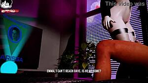 goddess of curves and code in 3d animation hentai