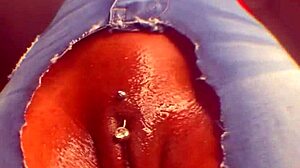 In this glory hole fantasy, a witch explores a man's penis with curiosity