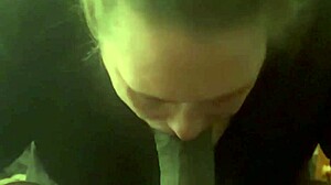 overwhelmed by worshipping his massive black cock deeply