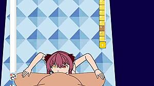 H Marine Animated PPPPU Sailor Girl Rides Cock Hard In Anime