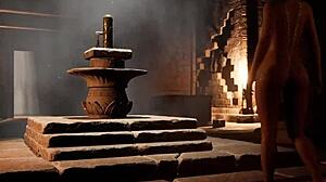 Un Dildo Mistico Nel Gioco Hentai 3D Di Lara Croft