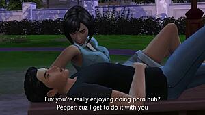 Luna Films Public Fucking With Boyfriend