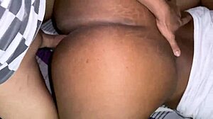 Big titted ebony redhead from Tinder demands I pound her huge ass hard