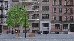 Intense Stranger Destroys Her in Elevator