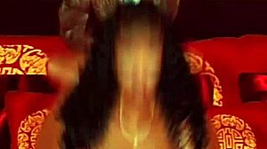 Chubby girl lets black guy pound her pussy.