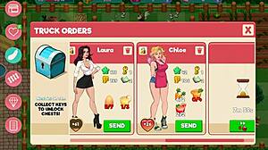 nutaku booty farm hentai game reveals big ass flashing