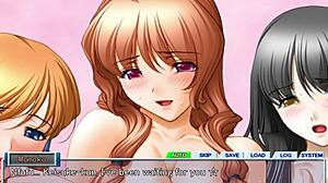 Big tits sister leads wild crossdressing orgy finale with group fucking